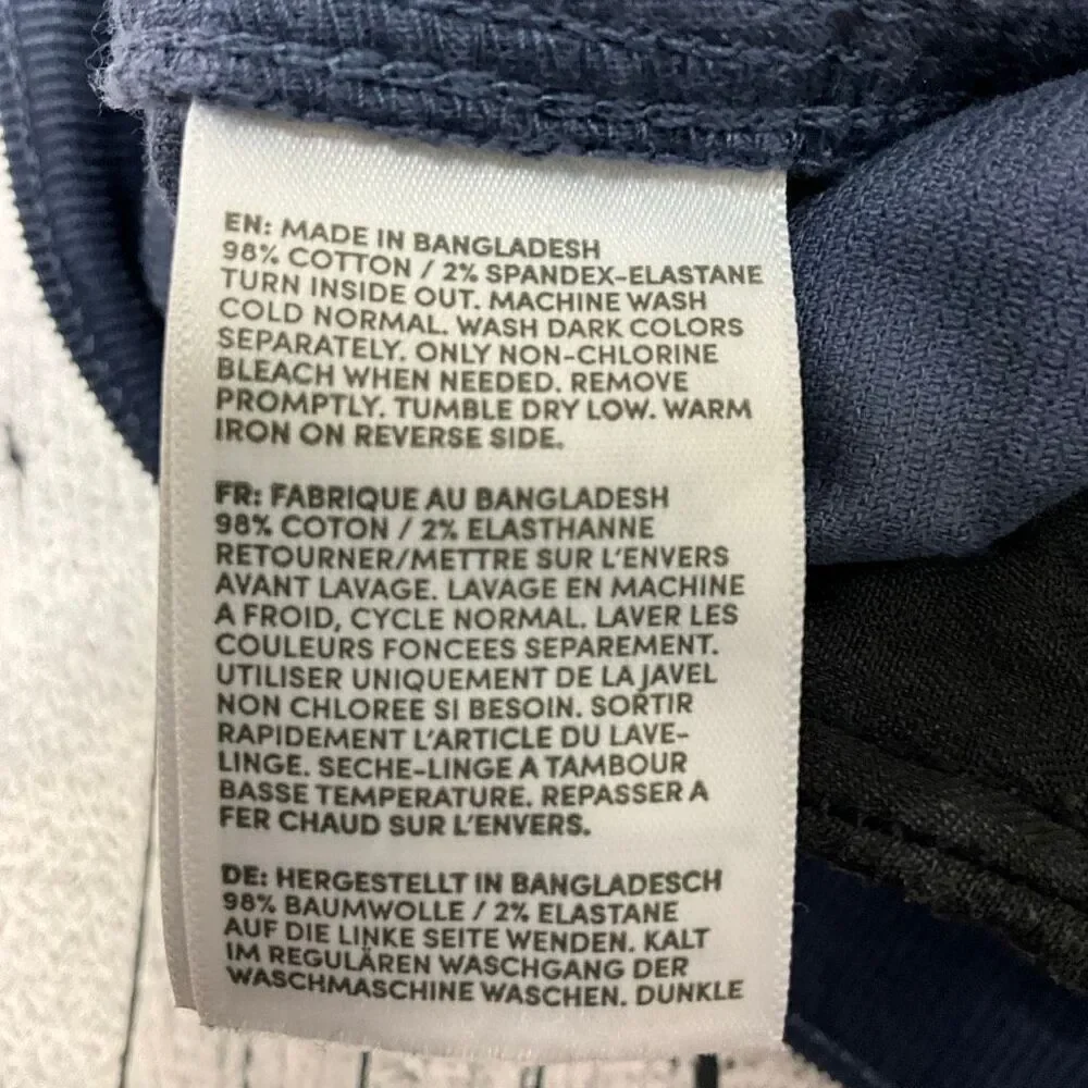 LANDS’ END High Rise Corduroy Pants